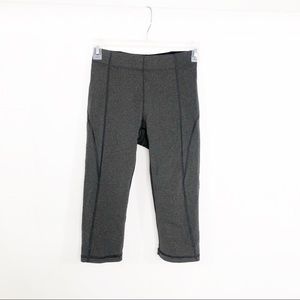 Ivy Park Sculptured Yoga Workout Capris Leggings, Size XXS, Gray